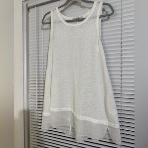 COIN 1804 Cotton w/shear nylon tunic
Very light, figure forgiving